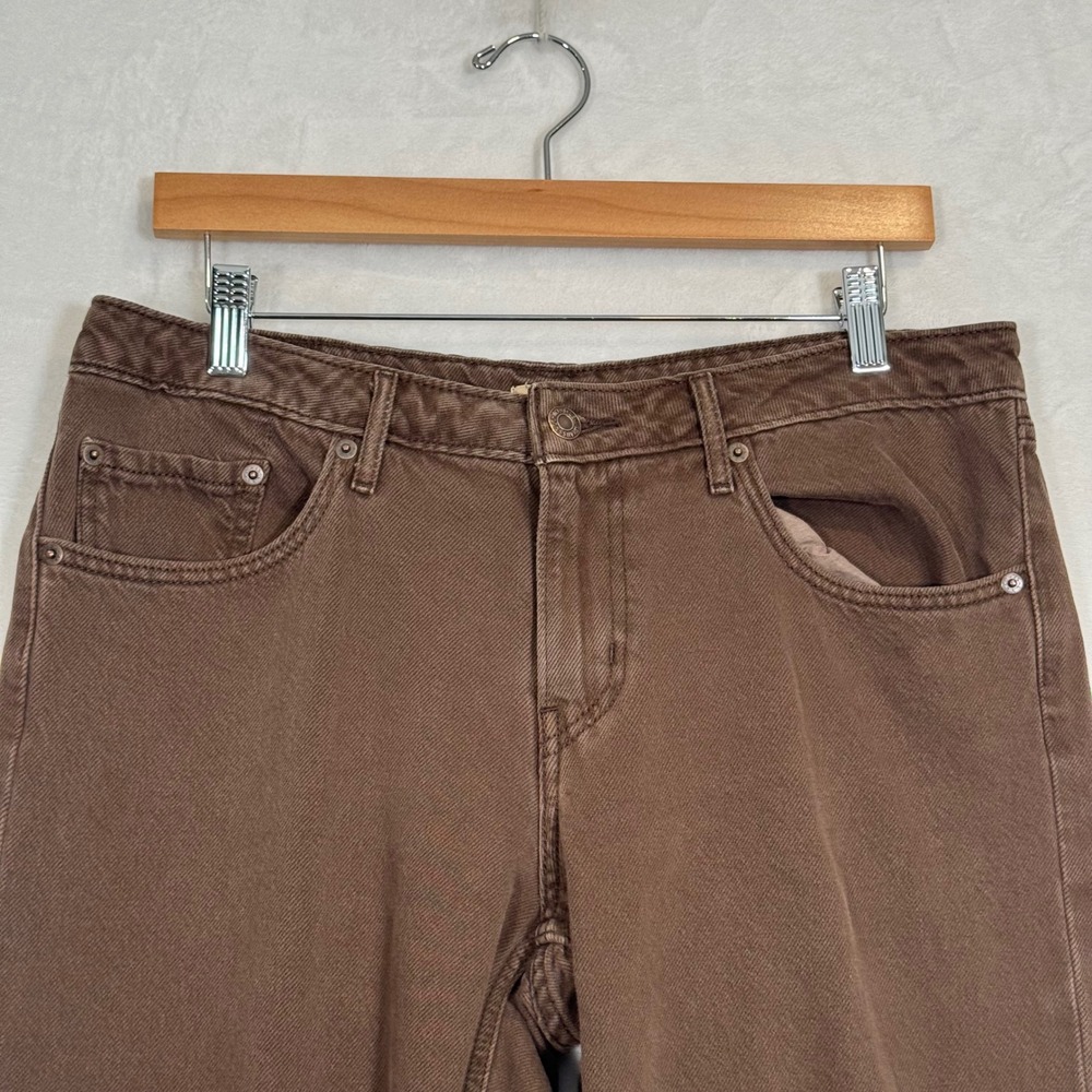 Levi's Brown Low Loose Jeans Wide Leg Size 30x30 - Picture 3 of 8